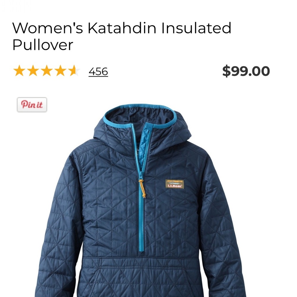 L.L. Bean Katahdin Pullover small